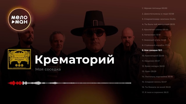 Крематорий - Antiquus (Альбом 2018 г) смотреть онлайн