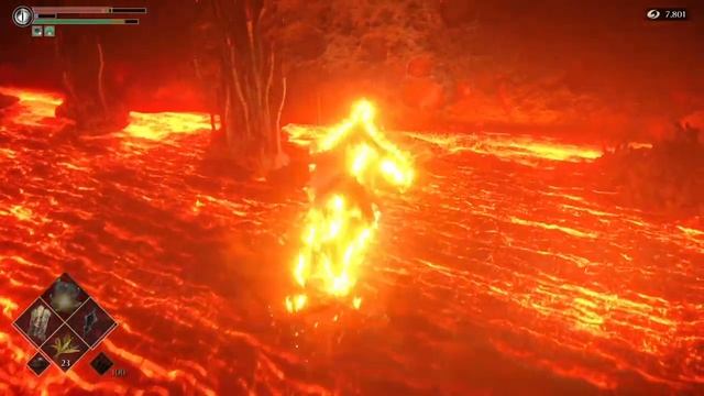 Demon's Souls - How To Pick Up Stonefang Lava Items смотреть онлайн