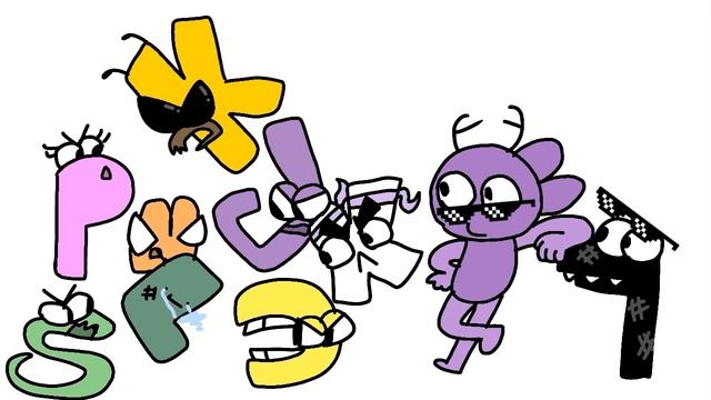 DONT TOUCH THE CHILD BUT F IS THE CHILD (alphabet lore) смотреть онлайн
