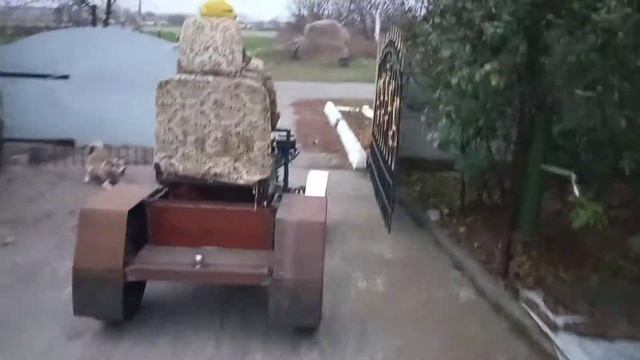 самодельный мини трактор смотреть онлайн