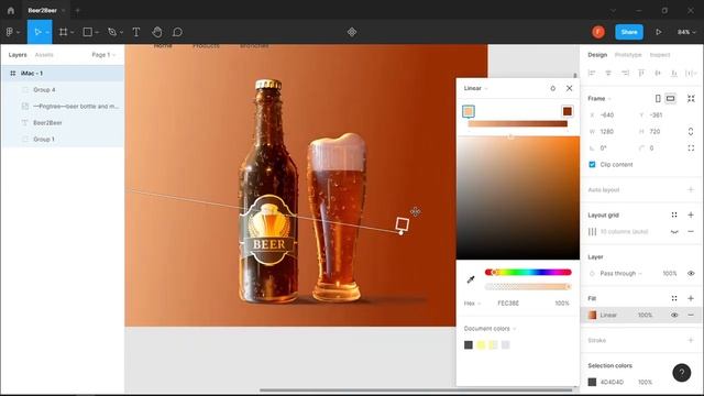 Designing Beer2Beer Website UI UX Design on Figma смотреть онлайн