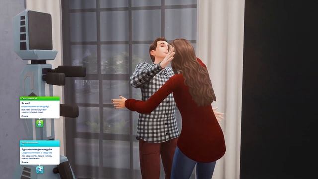 Широкой свадьбе места мало в The Sims 4 смотреть онлайн