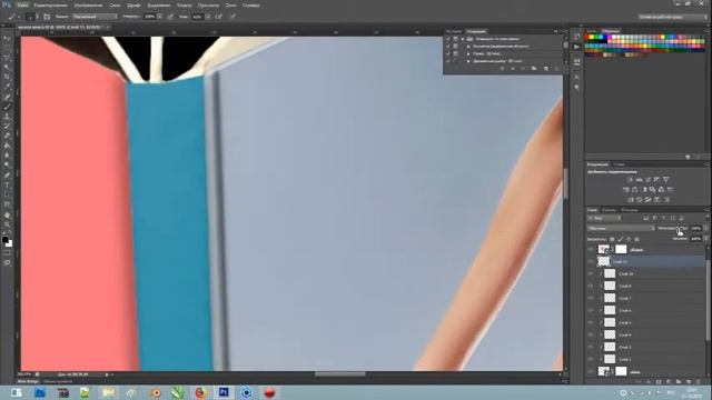 Создание мокапа в фотошопе по фото/ create mock-up смотреть онлайн