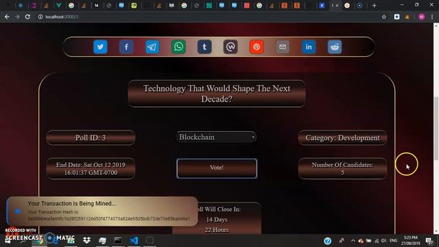 2nd Testing Infura Websocket with Ethereum Events on Rinkeby смотреть онлайн