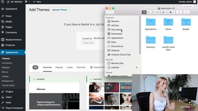 How to install a WordPress theme смотреть онлайн