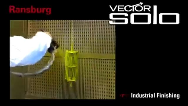 Электростатический пистолет Ransburg Vector SOLO. Покраска. смотреть онлайн