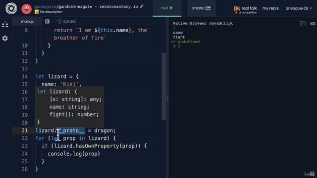 JavaScript Adv Concepts Closures and Prototypal Inheritance 0518 Prototypal Inheritance 3 смотреть онлайн
