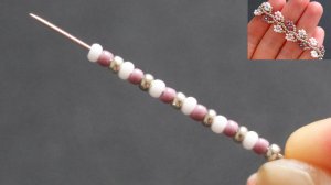 Невероятно Красиво Простой способ сделать браслет из бисера