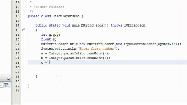 java programming examples 3 example of arithmetic operators in java смотреть онлайн