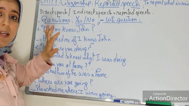 Unit 7: Grammar: Direct speech and Reported speech or indirect speech смотреть онлайн