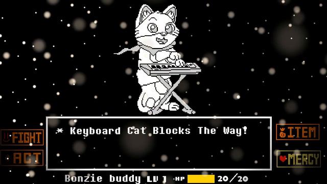 Undertale: Meme'd Up OST#16 & #24 Feline Shuffle + Attack of the Pianist. (Credits In Description!) смотреть онлайн