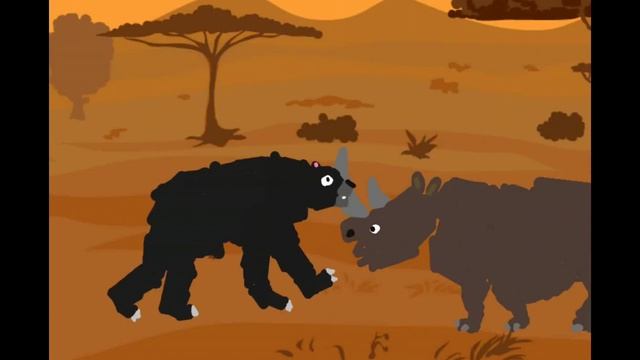 Arctodus Vs. Woolly Rhino смотреть онлайн