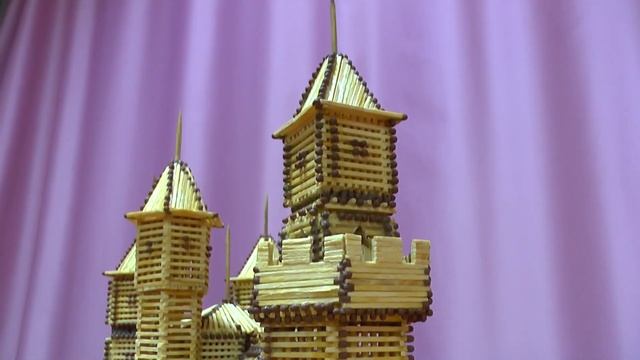 Замок из спичек финальная сборка, замки европы, историческая реконструкция смотреть онлайн