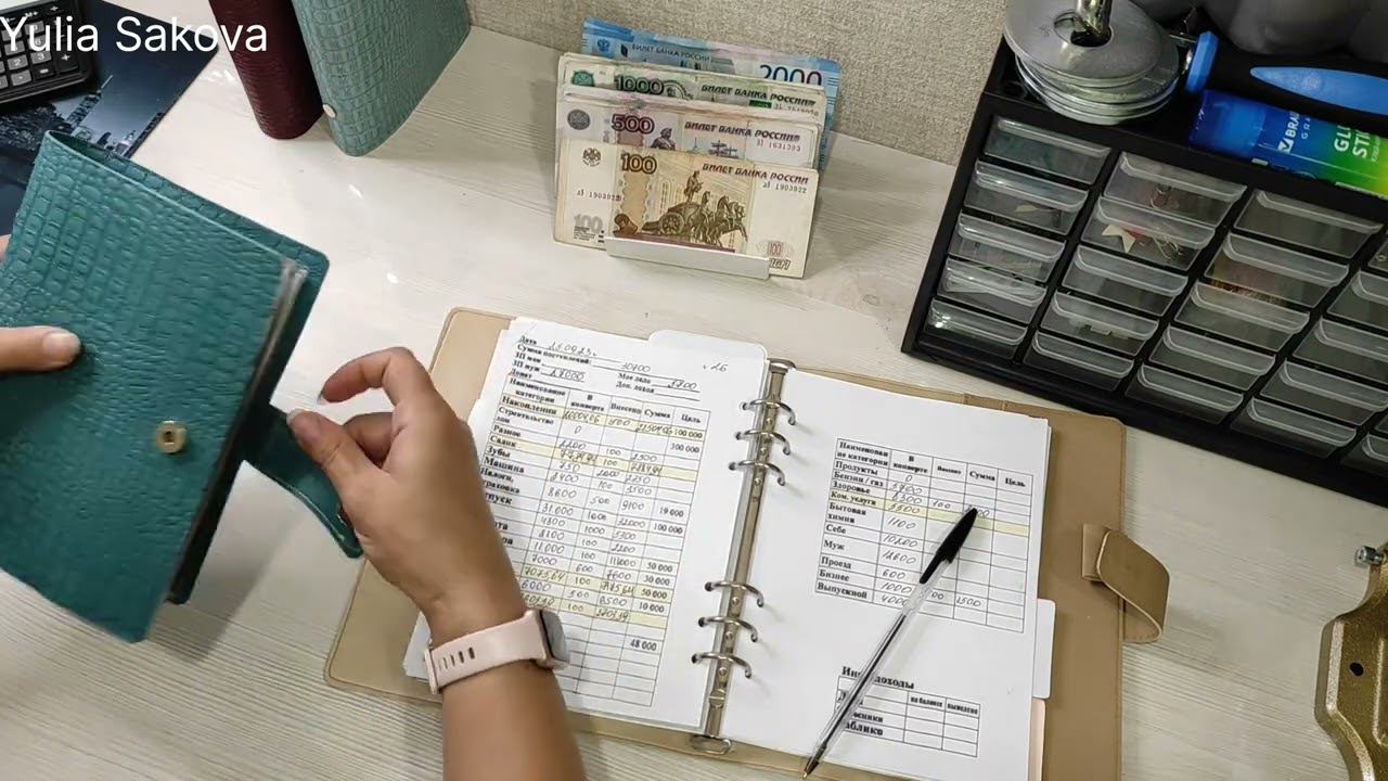 Распределение √26 25.09.2023 / 30 700 рублей #cashenvelopes #бюджет #распределение #конверты