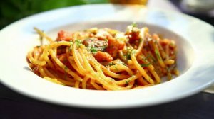 Рецепт пасты с камчатским крабом