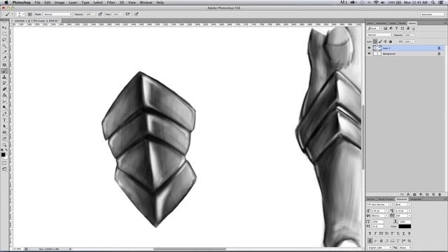 Digital Painting Tutorial - Adobe Photoshop CS6 - Beginners Techniques - Narrated смотреть онлайн