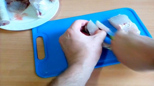 Такую вкусную рыбу я ещё не-ел/Жареный судак/Это очень вкусно... смотреть онлайн