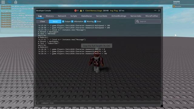 [Scripts In Description] Learn How To Use Developer Console! - ROBLOX смотреть онлайн