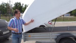 Крышка для прицепа. Обзор пластиковых крышек. Плюсы и минусы. МЗСА 817717.015 ЦЛП АРИВА