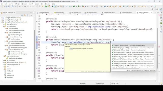 Spring WebFlux Reactive CRUD REST API Example | Spring Boot | Spring Reactive | MongoDB |Java Talen смотреть онлайн