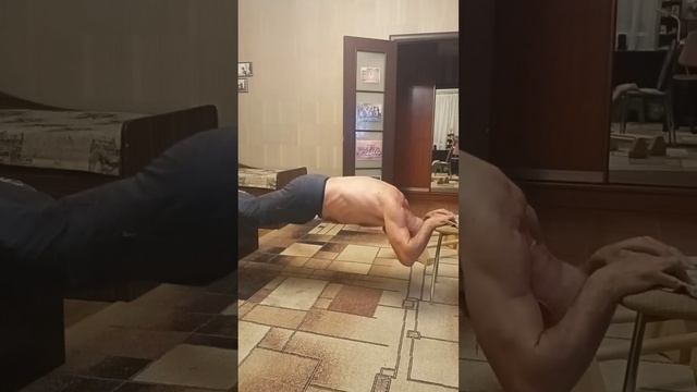 Отжимания Ганнибала в одной плоскости. смотреть онлайн