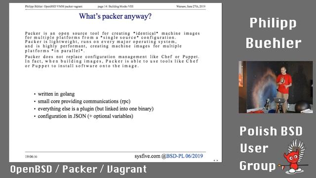 OpenBSD/Packer/Vagrant - BSD-PL June 2019 [2/2] смотреть онлайн