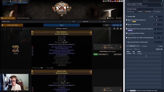 PoE 3.20 - Crafting a Forbidden Rite Helmet | FR Occultist смотреть онлайн