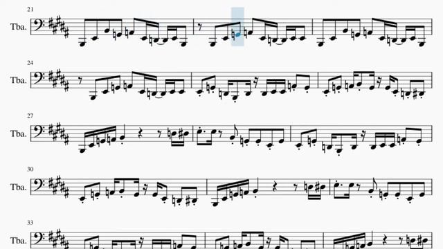 Tuba Sheet Music: How to play Death by Glamour (Undertale) by Toby Fox смотреть онлайн
