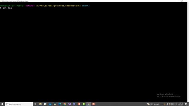 09- Undo mistakes in git | git advanced بالعربي смотреть онлайн