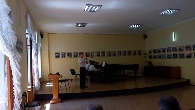 André Jolivet: Concertino Vladyslav Spyrydonenko (Trumpet) смотреть онлайн