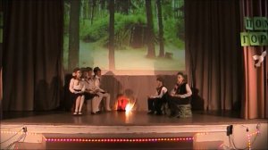 "Имена опаленные войной" спектакль ГБОУ Школы 1034 города Москвы, постановка Лагутиной Е.В.