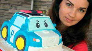 3д торт "Робокар Поли" (ВУПИ ПАЙ)- Я - ТОРТодел!