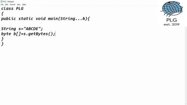 #10 getBytes method in string class in java[HINDI] смотреть онлайн