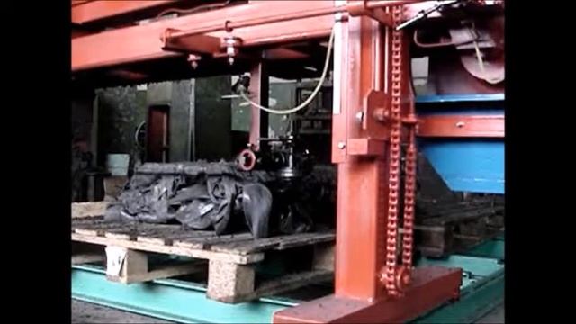 Резка резины с кордом ленточной пилой смотреть онлайн