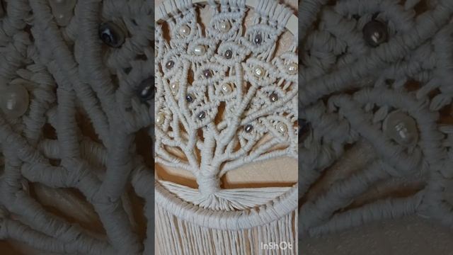 панно макраме древо жизни обзор смотреть онлайн