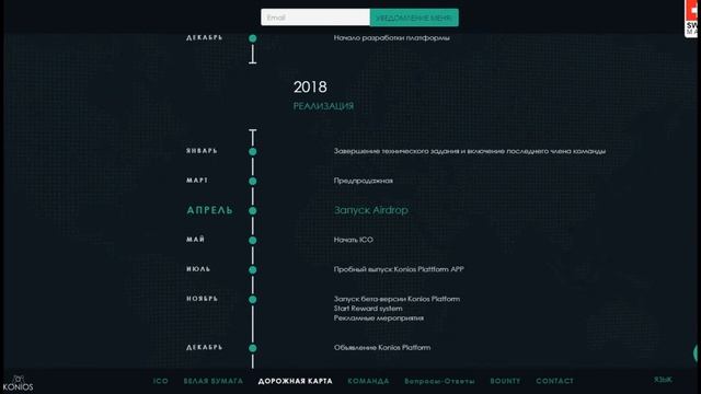 Konios - ICO платформа по обмену наличных и криптовалют. смотреть онлайн