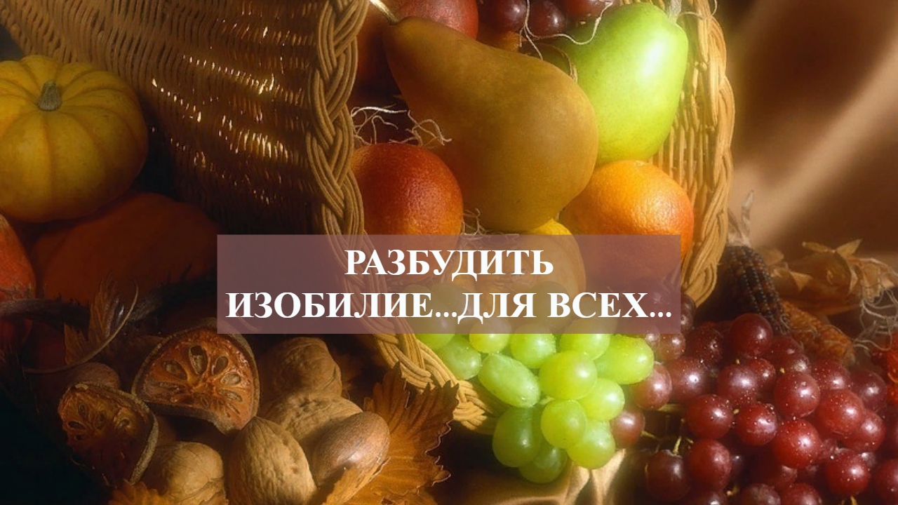 РАЗБУДИТЬ ИЗОБИЛИЕ...ДЛЯ ВСЕХ....mp4 смотреть онлайн