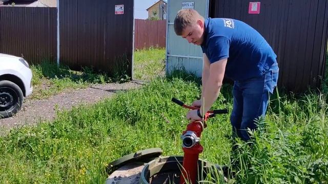 Обслуживание пожарных гидрантов в СНТ смотреть онлайн