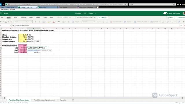 Using Excel to Complete Basic Confidence Interval Problems смотреть онлайн