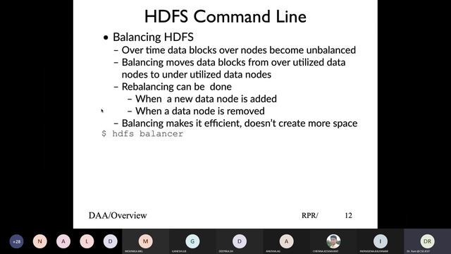 BDA classes L14 8A 20210519 Hadoop Administration смотреть онлайн