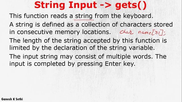 Input Output Statements in C смотреть онлайн