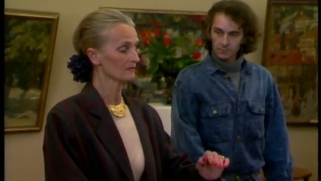 Натали Дроэн в Санкт-Петербурге в начале 90-х