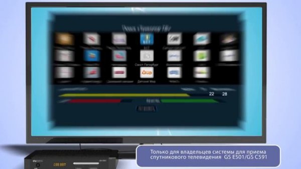 Обновление ПО приемников GS E501 GS C591