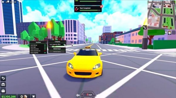 Taxi Boss Script Hack: Auto Farm Infinite Money, Infinite Coconuts, Auto Trophies & More