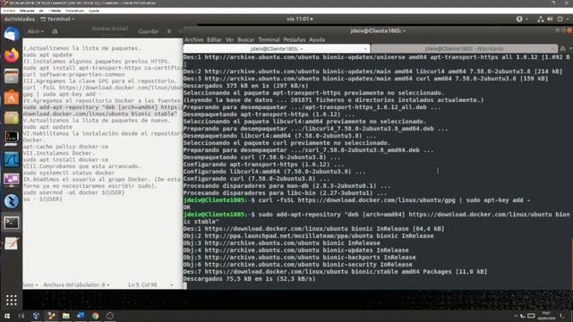Ubuntu - Docker Instalación смотреть онлайн