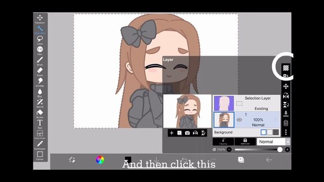 How To Make A Dot Shadow On IbisPaint X || Gacha Life || Tutorial || IiLena_t0kii