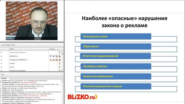 Вебинар BLIZKO 
