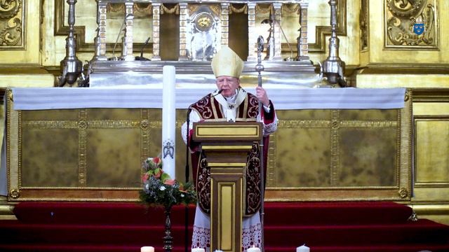 Msza św. w Katedrze na Wawelu w 41. rocznicę wprowadzenia stanu wojennego w Polsce смотреть онлайн