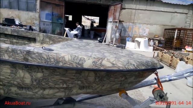 Лодка Лиман 410 (тримаран) от производителя AkuaBoat +79189916414 смотреть онлайн