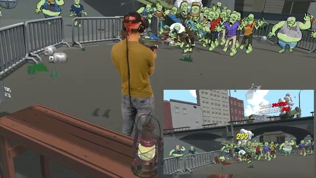 25 ТЫСЯЧ УБИЙСТВ в игре Zombie Training Simulator на HTC VIVE смотреть онлайн